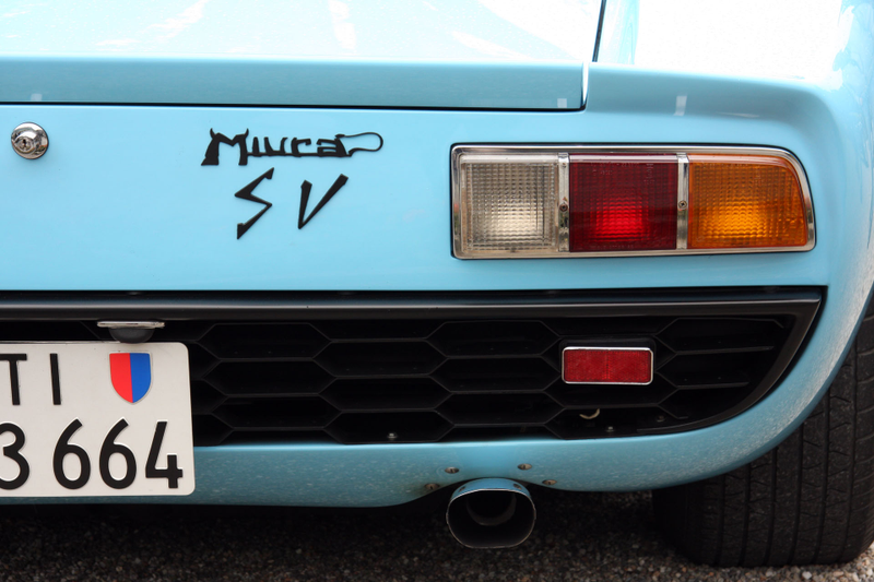 Illustration for article titled Even The Lamborghini Miura's Tires Scream Speed